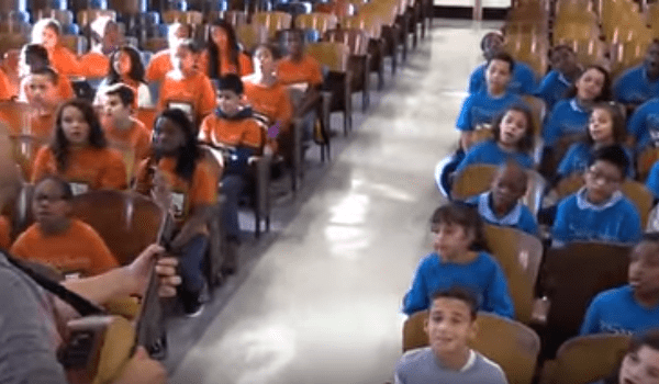 elementary kids choir