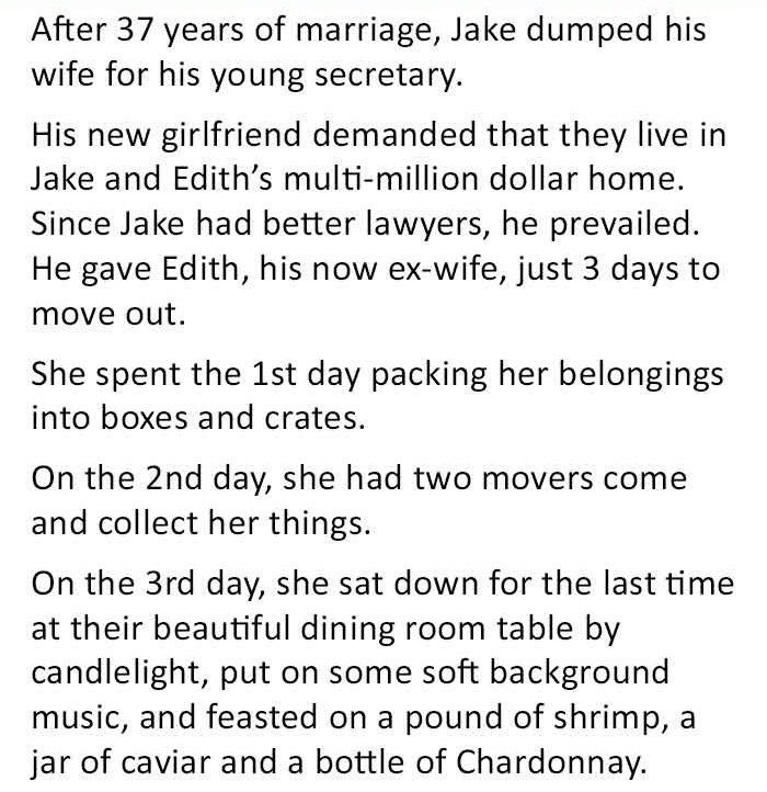 divorced wife