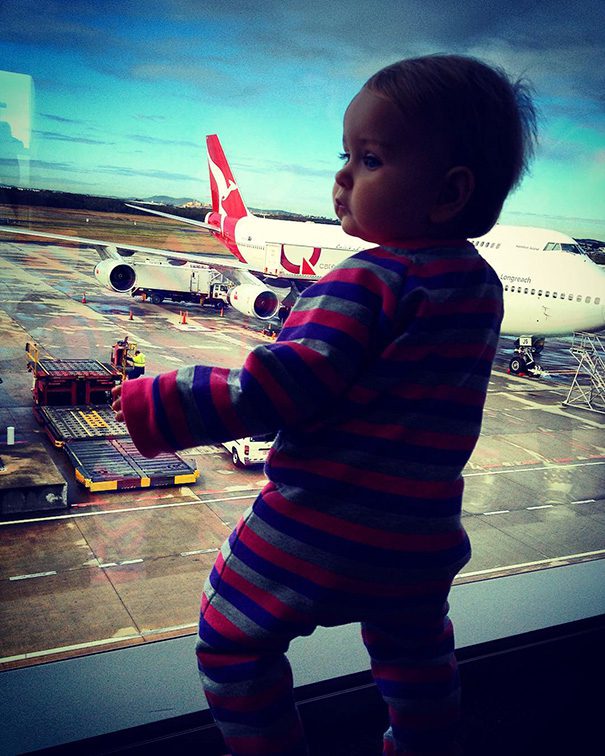 baby travelled world