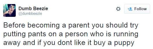 funny tweets about parenting
