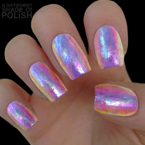 nail polish iridescent color 