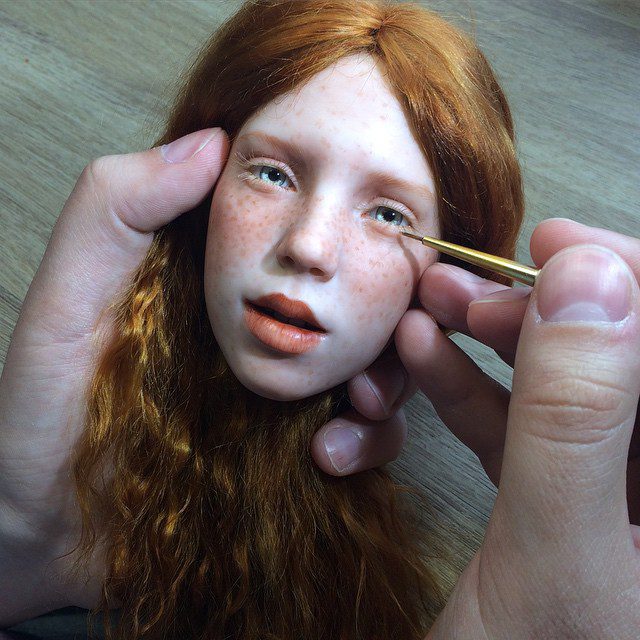 realistic doll faces