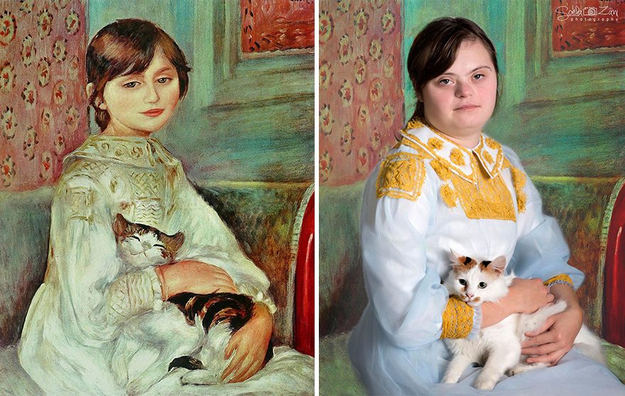 famous paintings reenacted 