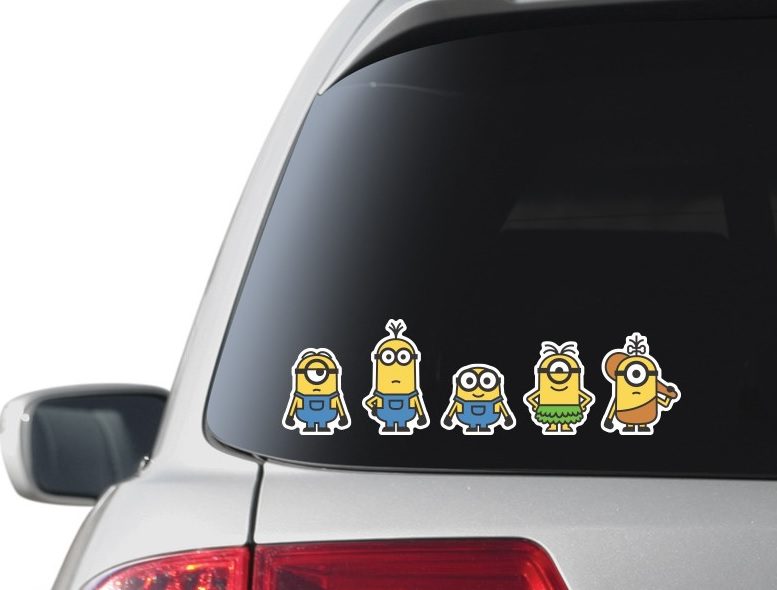 Family Stickers on cars 2