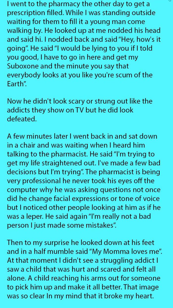 man's confession to pharmacist 1