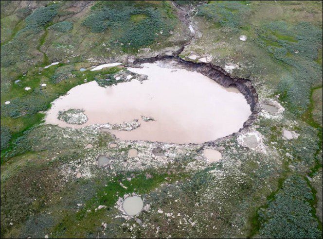 massive crater in Siberia 10
