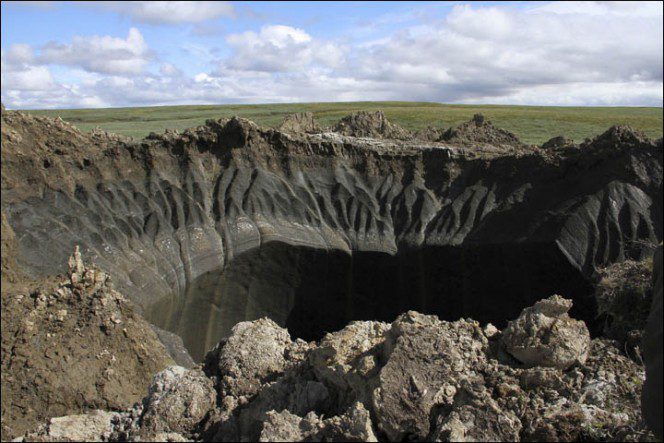 massive crater in Siberia 3