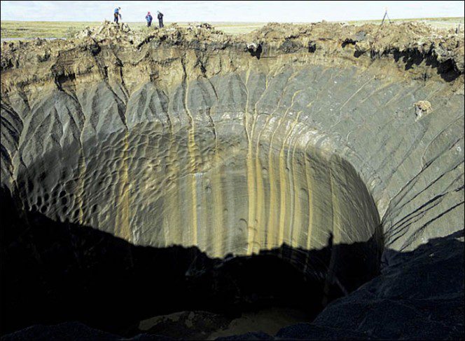 massive crater in Siberia 4