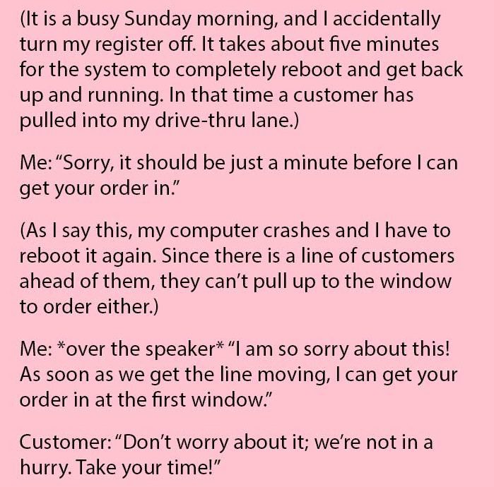 customer patience