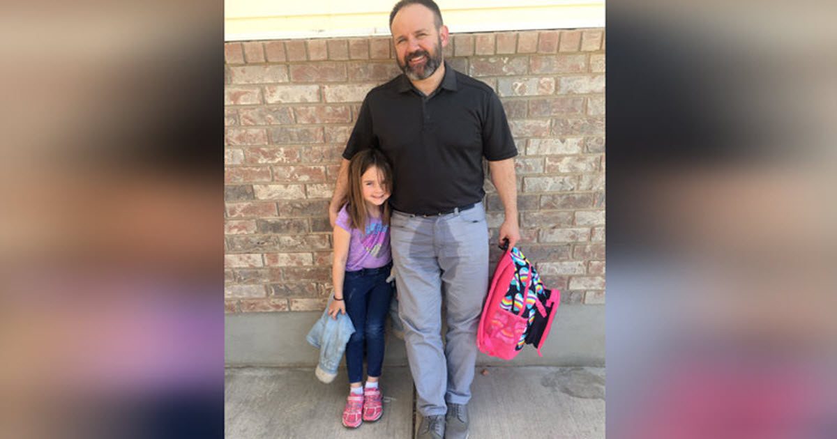 When 6 Year Old Daughter Wet Her Pants At School Dad Has Awesome Solution For Comforting Her