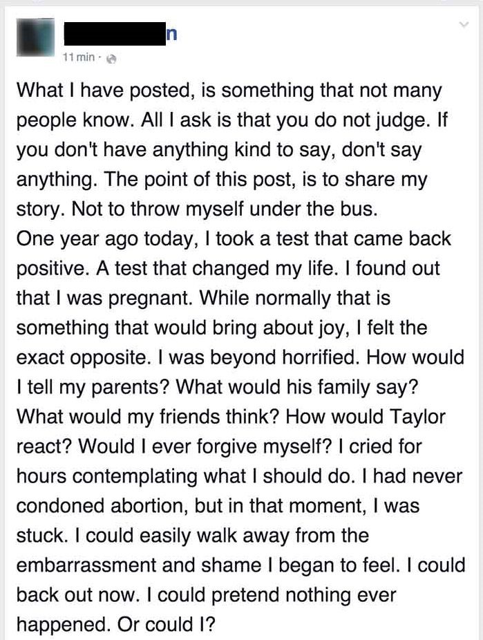 pregnancy story