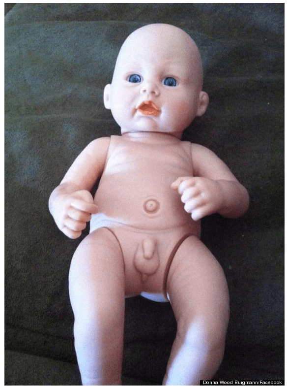 anatomically detailed doll