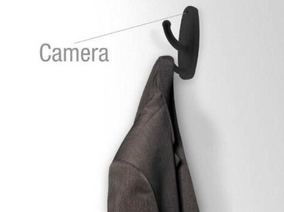 hidden camera wall hook