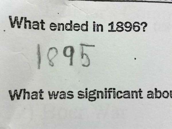 hilarious kid test answers