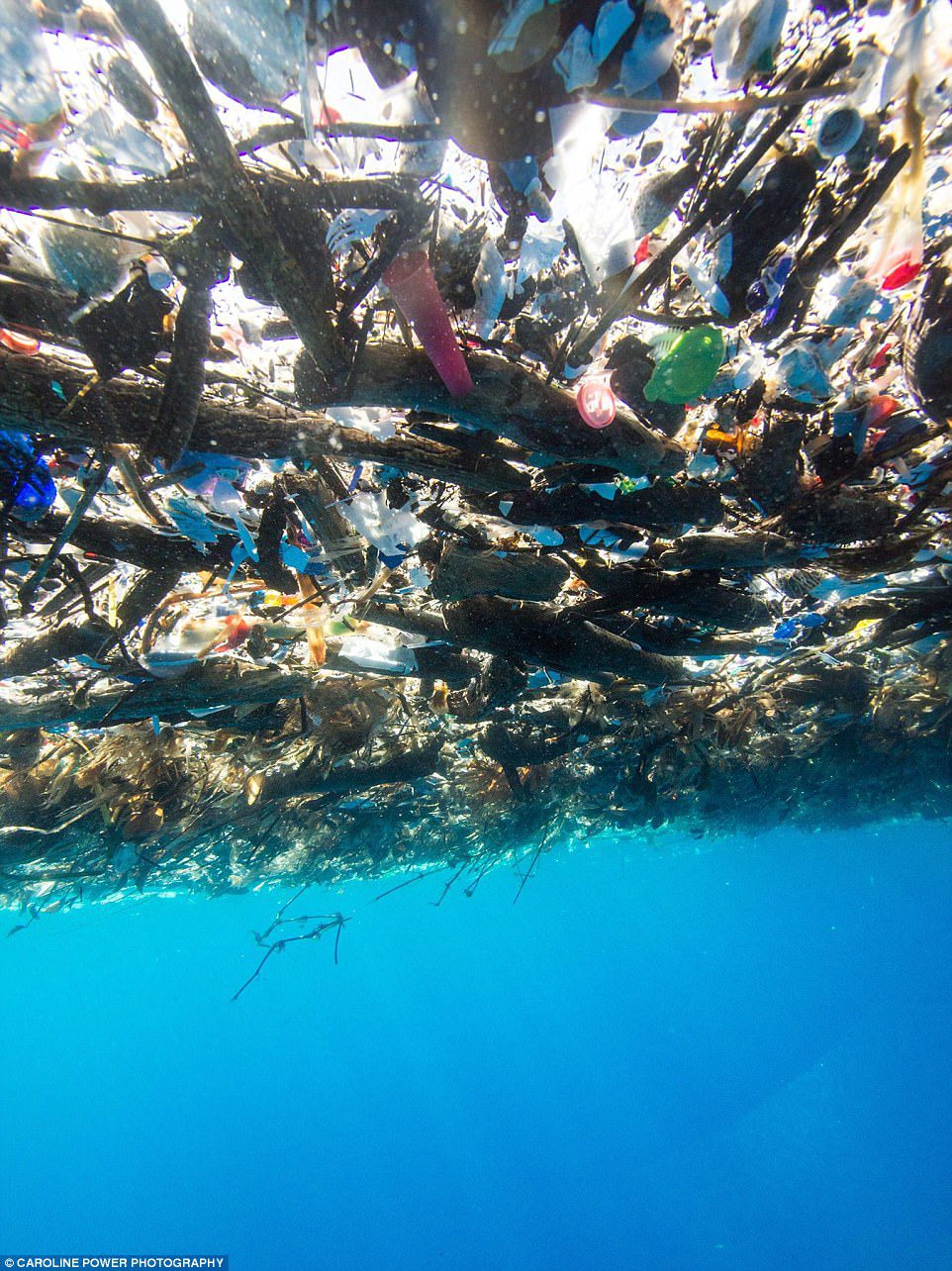 oceans full of plastic