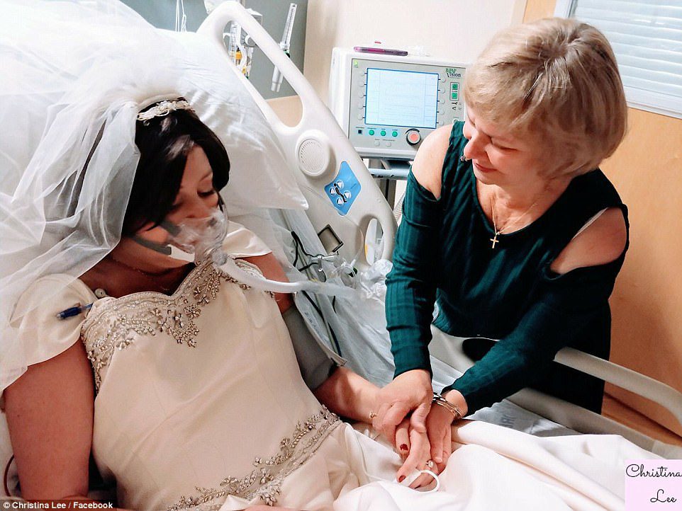 dying woman married