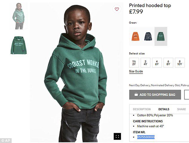 H&M racism issue