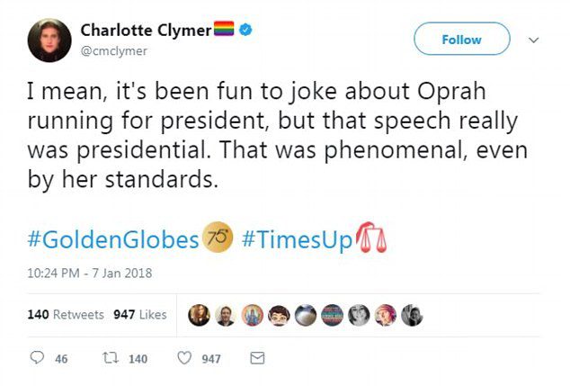 Oprah speech
