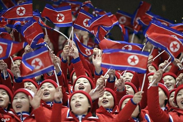 North Korean cheerleaders sex slaves
