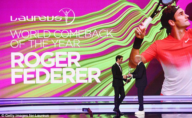 Roger Federer Sportsman of the Year 