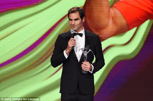 Roger Federer Sportsman of the Year 
