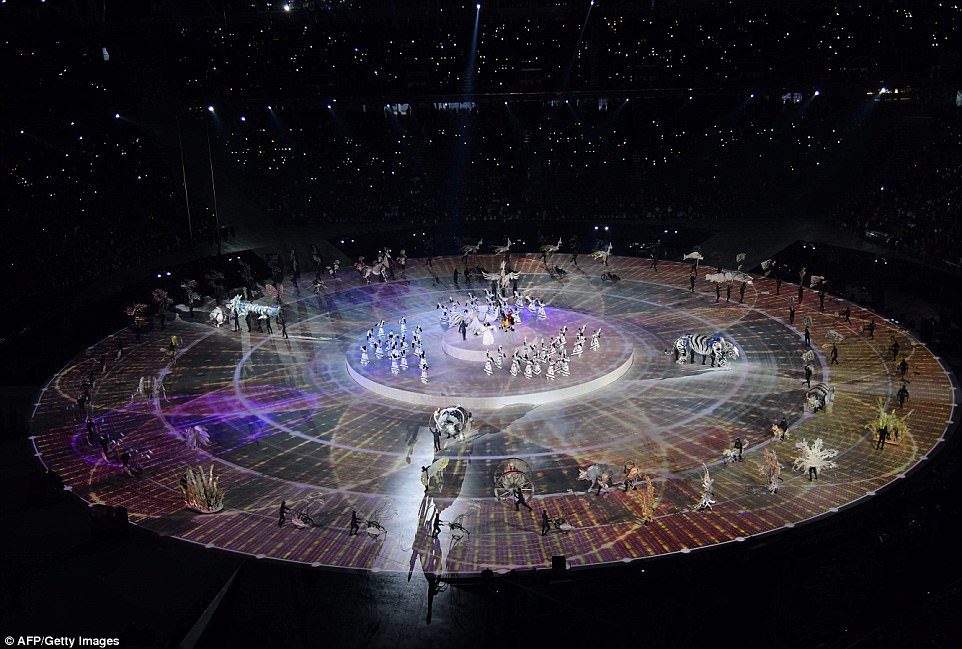 Winter Olympic opening ceremony 