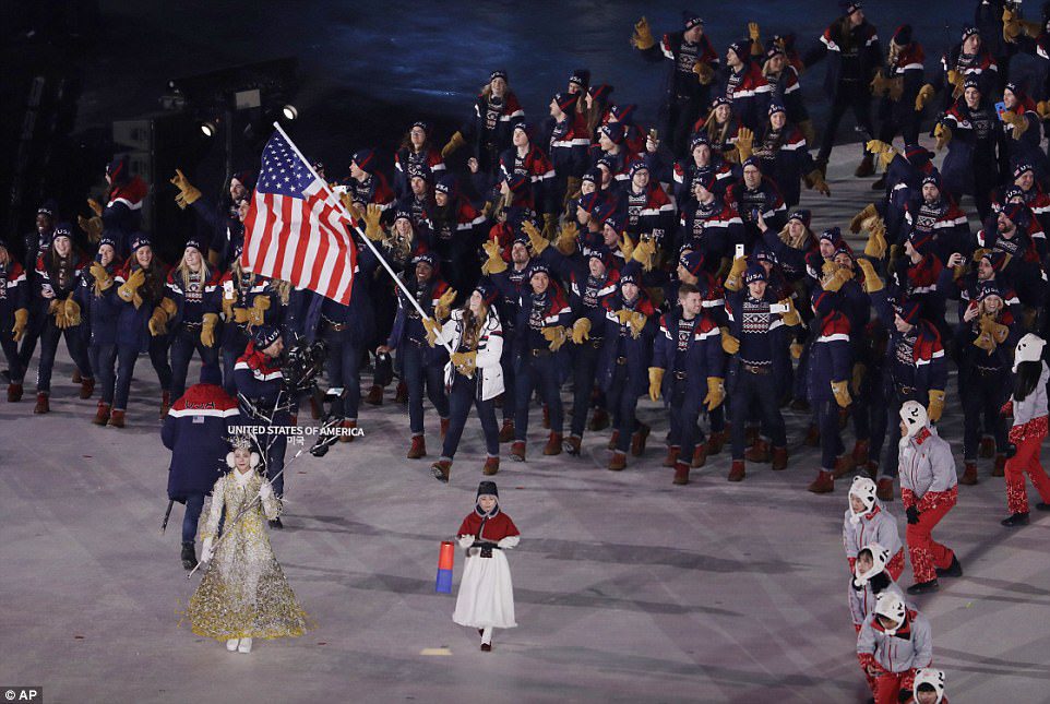 Winter Olympic opening ceremony 