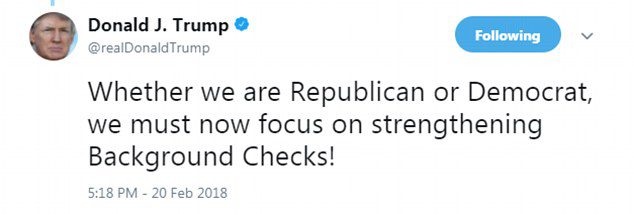 trump strengthening background check
