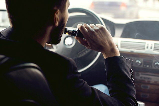 vaping while driving