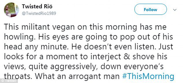 vegan campaigner