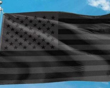 what does the black american flag mean
